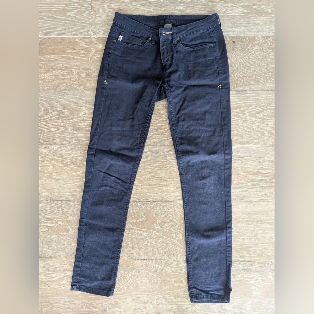 Stio Rivet Canvas Pants, Navy Blue, Sz 4